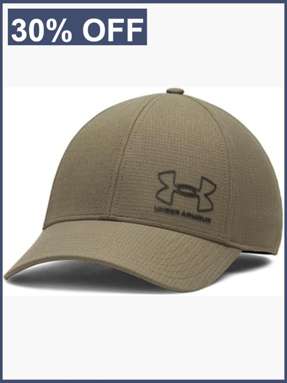 Stretch Fit Baseball Cap With Moisture-Wicking Sweatband